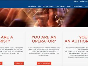 Incampania.com, il sito turistico della Regione Campania è pieno di refusi in inglese