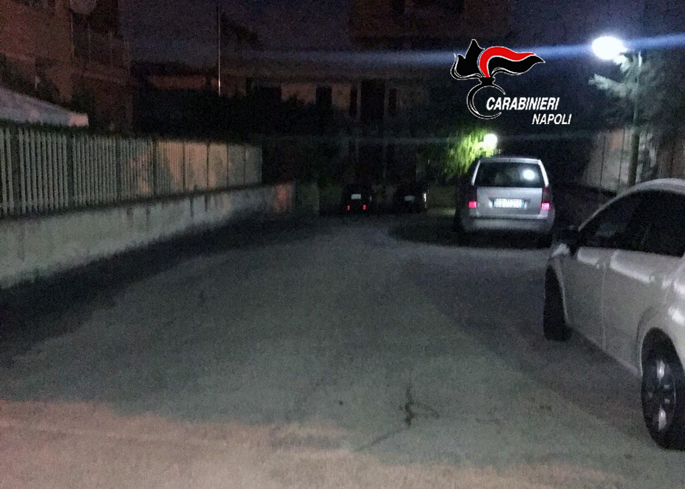 Il luogo della lite sfociata in tragedia a Mugnano di Napoli