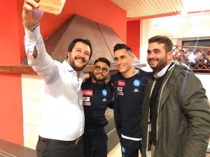 (Foto dalla pagina ufficiale di Matteo Salvini)