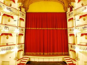 Il palco del teatro Sannazaro