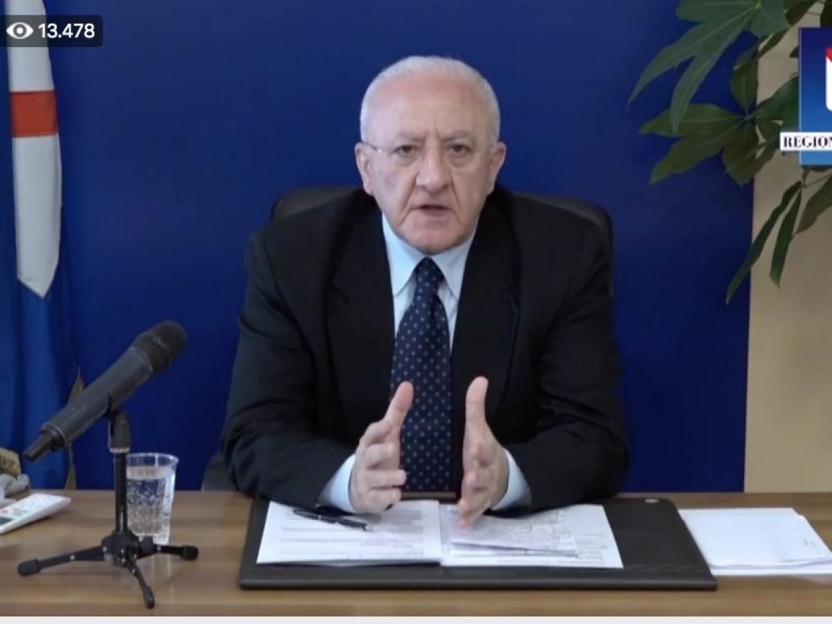 In Campania Anche Oggi 700 Contagi Covid Lockdown E Ordinanze Cosa Dira De Luca