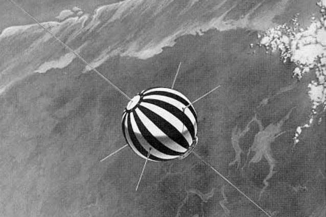 Rappresentazione del Satellite San Marco 2
