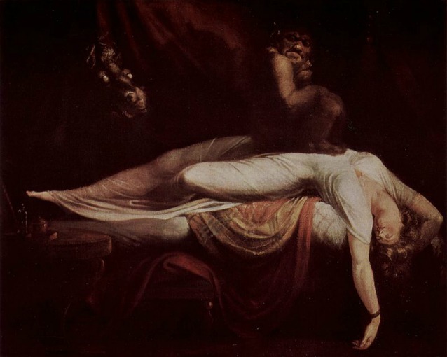 L'incubo secondo la celebre rappresentazione di Johann Heinrich Füssli del 1781