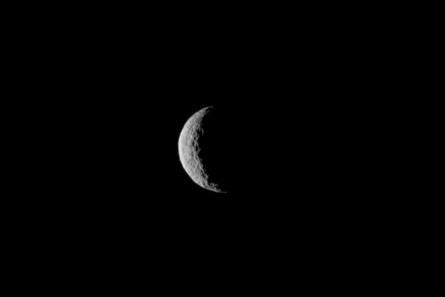 Cerere vista da Dawn nel giorno 1° marzo da una distanza di circa 48.000 chilometri