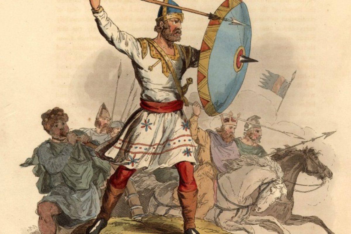 La mappa della Gran Bretagna