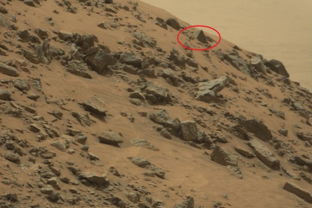 I cacciatori di alieni hanno trovato una piramide su Marte