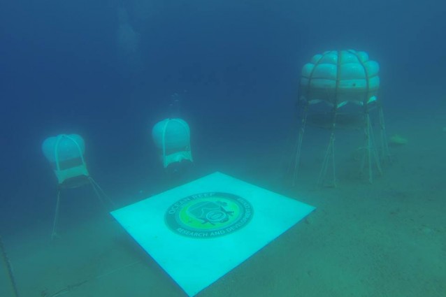 La serra è sott'acqua, nel Mar Ligure