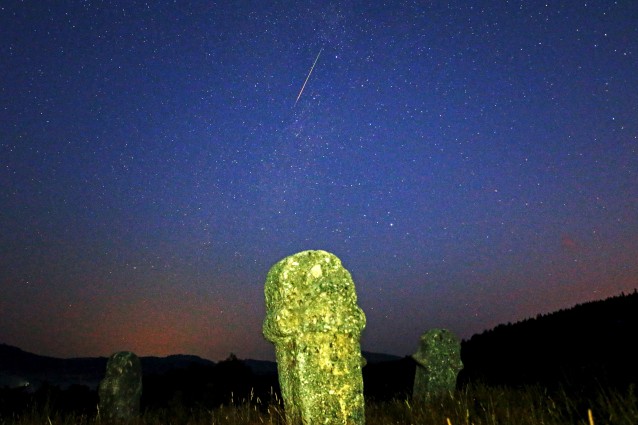 Sito archeologico di Maculje vicino a Novi Travnik in Bosnia.