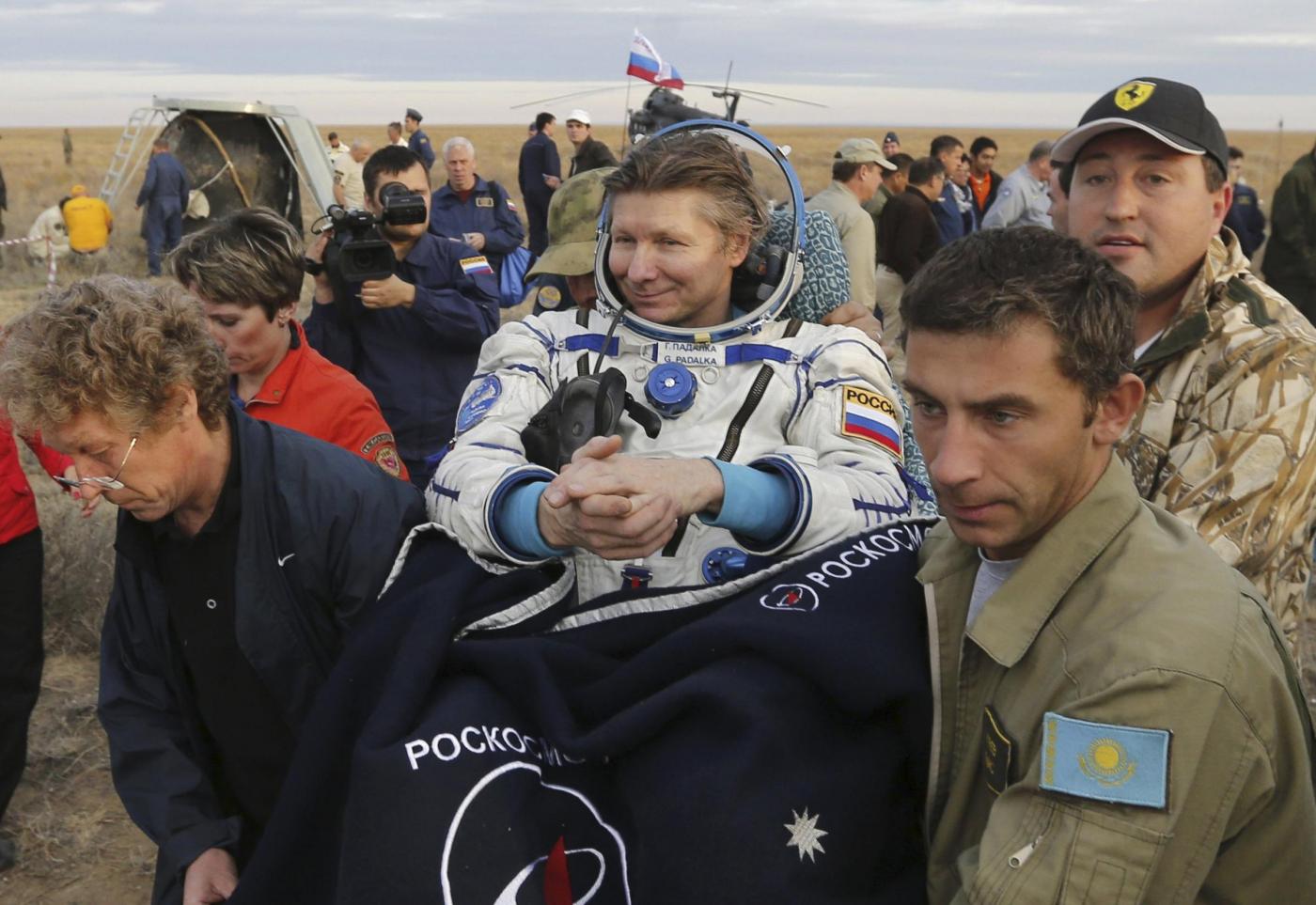 Un rientro più lieto degli altri per Padalka