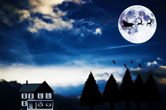 Natale con la Luna piena