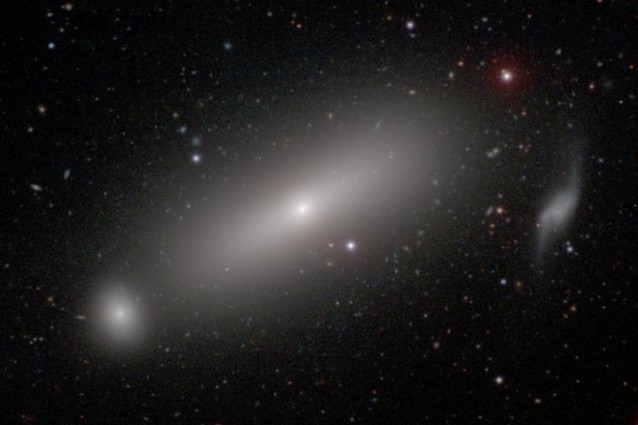 La galassia NGC 1332 al cui interno si trova il buco nero di cui è stata misurata la massa (Carnegie–Irvine Galaxy Survey)