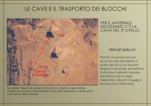 Un dislivello permetteva di calare i blocchi, che non dovevano essere sollevati. Credit: Marco Virginio Fiorini.