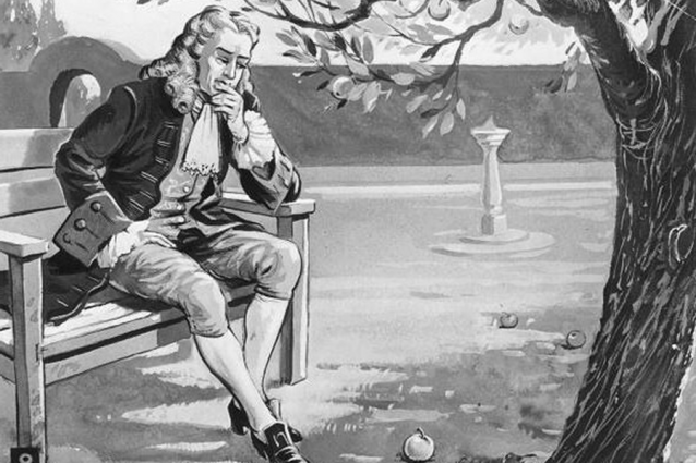 newton-apple