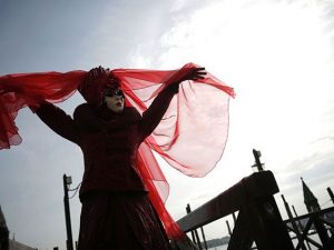 Maschera del Carnevale di Venezia (Getty).