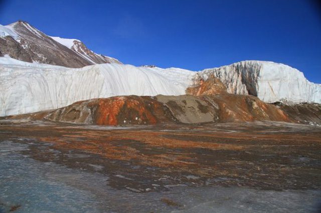 Cascate di sangue: credit Università dell'Alaska Fairbanks