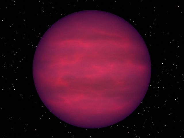 Illustrazione di una nana bruna: credit NASA