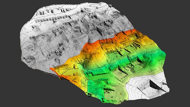 La mappatura di Sheikh Abd el–Qurna: credit: University of Basel, LHTT. Friedli/Gojcic