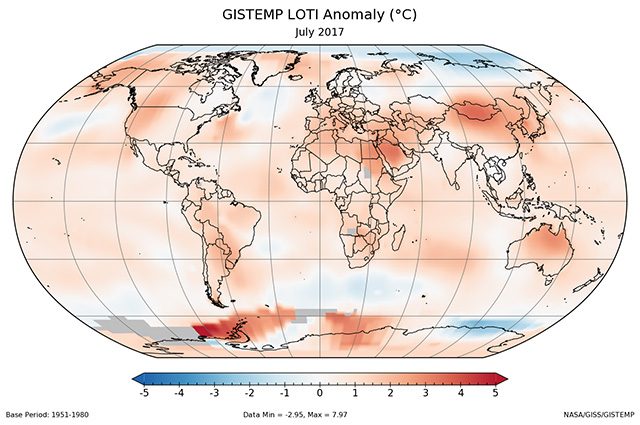 Illustrazione di GISS/NASA