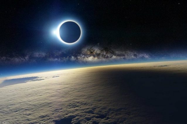 La foto sull’eclissi solare che sta girando in Rete è un falso
