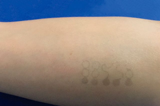 Il tatuaggio al grafene GET: Credit University of Texas