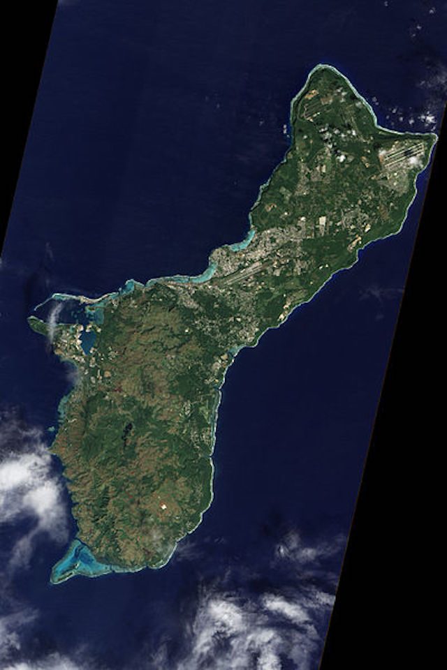 Guam vista dall'alto – Foto da Wikipedia