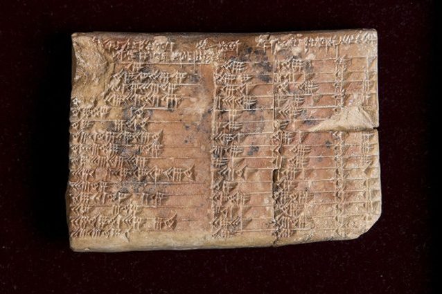 La trigonometria inventata dai babilonesi, non dai Greci: lo svela una tavola di 3.700 anni
