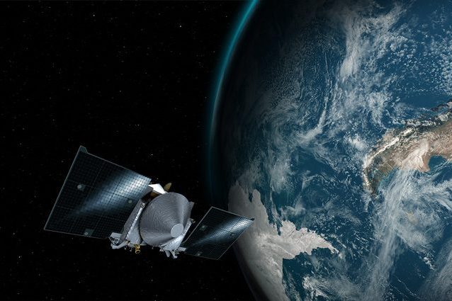 Fionda gravitazionale con la Terra: la sonda Osiris-Rex scagliata verso l’asteroide Bennu
