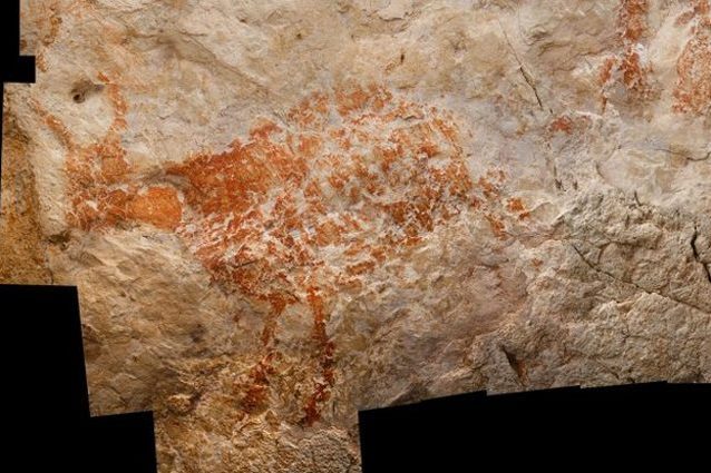 Scoperta la pittura rupestre più antica del mondo Scoperta la pittura rupestre più antica del mondo