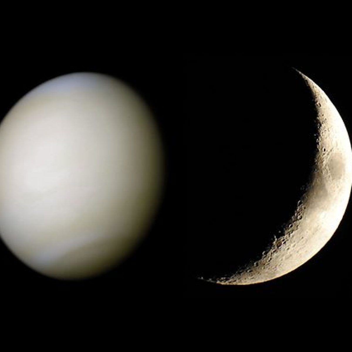 Oggi La Falce Di Luna Danza Col Pianeta Dell Amore Venere Come Vedere Il Valzer Celeste