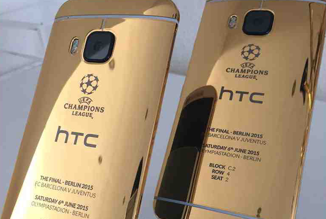 HTC M9 Oro iPhone 6