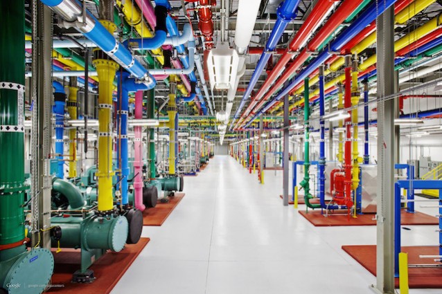 google data center server