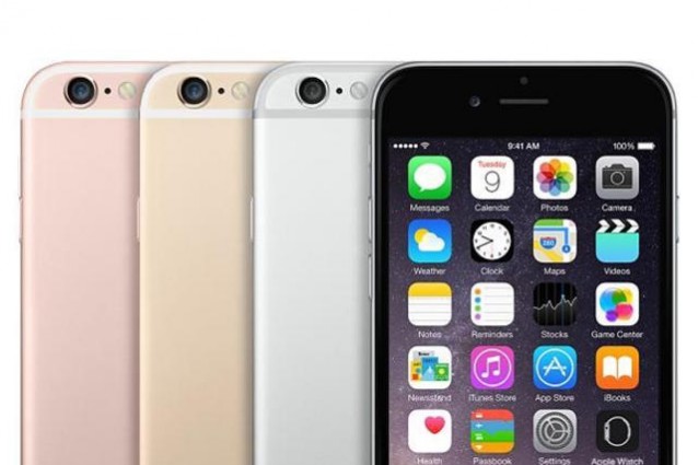 iphone 6s pink gold