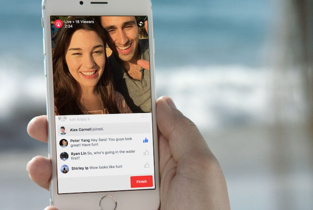 Facebook live