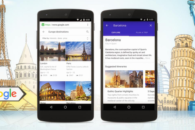 Google Destinations, il nuovo servizio per pianificare viaggi e vacanze