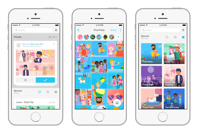 Facebook invita gli utenti ad installare Moments per la sincronizzazione delle foto