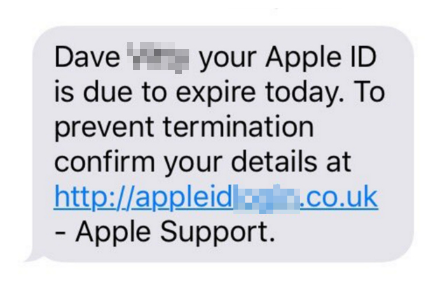 "Il tuo Apple ID scade oggi", attenzione al messaggio truffa