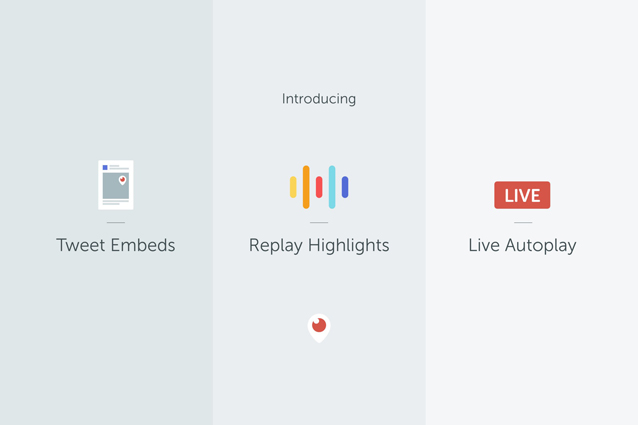 Periscope, disponibile il nuovo aggiornamento: tra le novità gli highlights e l’autoplay