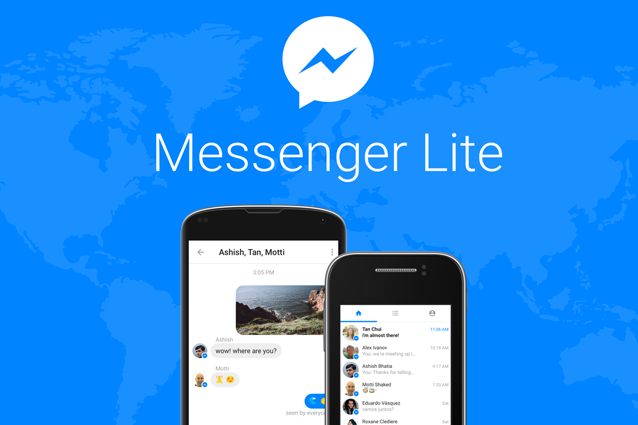 Messenger Lite, l'app per connessioni lente e smartphone economici disponibile in Italia
