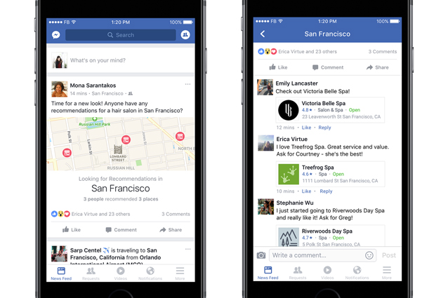 Facebook, novità in arrivo per le Pagine e gli Eventi