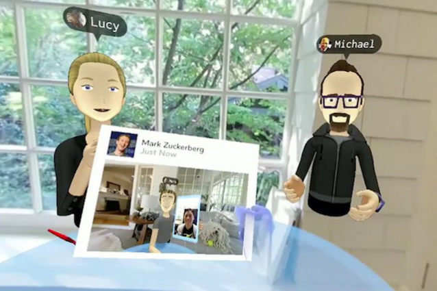Ecco come sarà Facebook in realtà virtuale