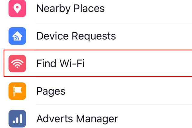Facebook segnalerà la presenza di reti WiFi nelle vicinanze