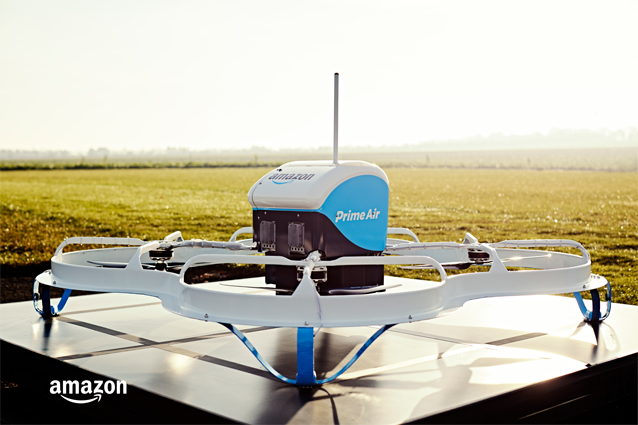 Amazon Prime Air, effettuata la prima consegna con un drone