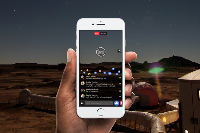 Facebook estende le dirette streaming a 360 gradi a tutti i profili