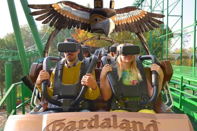Le montagne russe in realtà virtuale saranno realtà in Italia: ecco dove