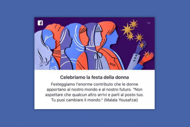 Facebook celebra la Festa della Donna: "Potete cambiare il mondo"
