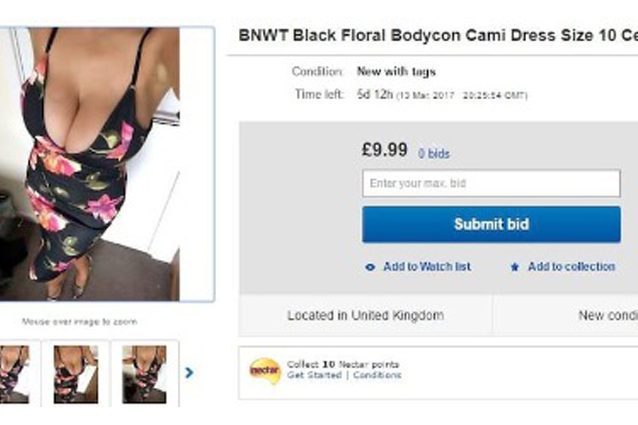 eBay, donna mette in vendita i suoi abiti: riceve insulti e foto oscene