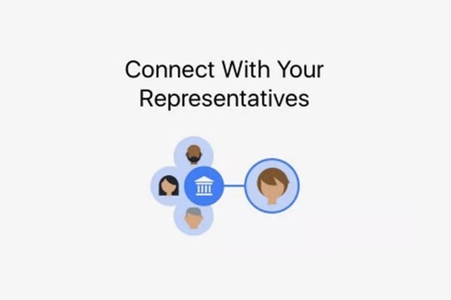 Facebook introduce un nuovo servizio per trovare e contattare i politici locali