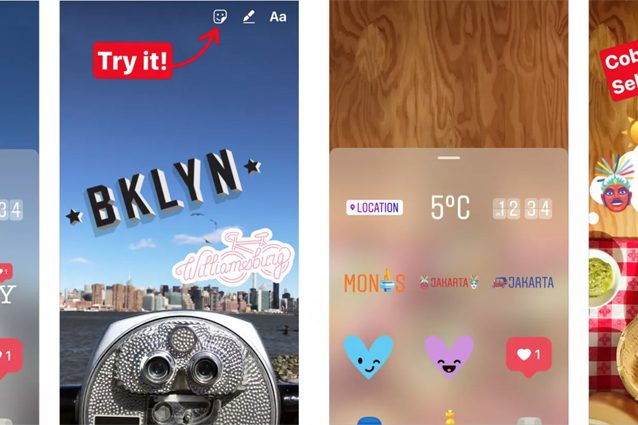 Instagram copia (ancora una volta) Snapchat: ecco i geosticker per le Storie