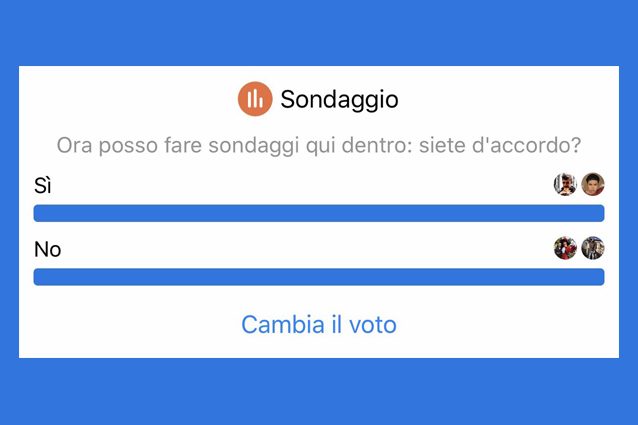 Facebook Messenger introduce i sondaggi nelle chat di gruppo: ecco come funzionano