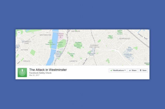 Sparatoria a Londra, Facebook attiva il Safety Check